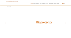 Desktop Screenshot of personalbioprotector.com